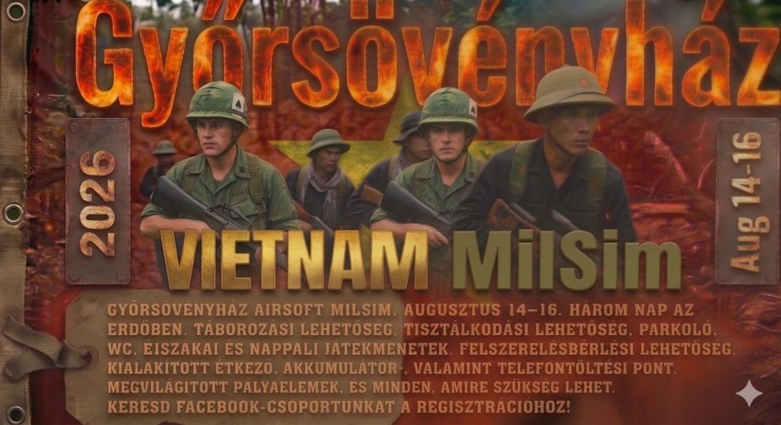 Győrsövényház Vietnam MILSIM