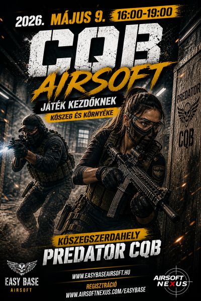 CQB KEZDŐKNEK – KŐSZEGSZERDAHELY // PREDATOR CQB