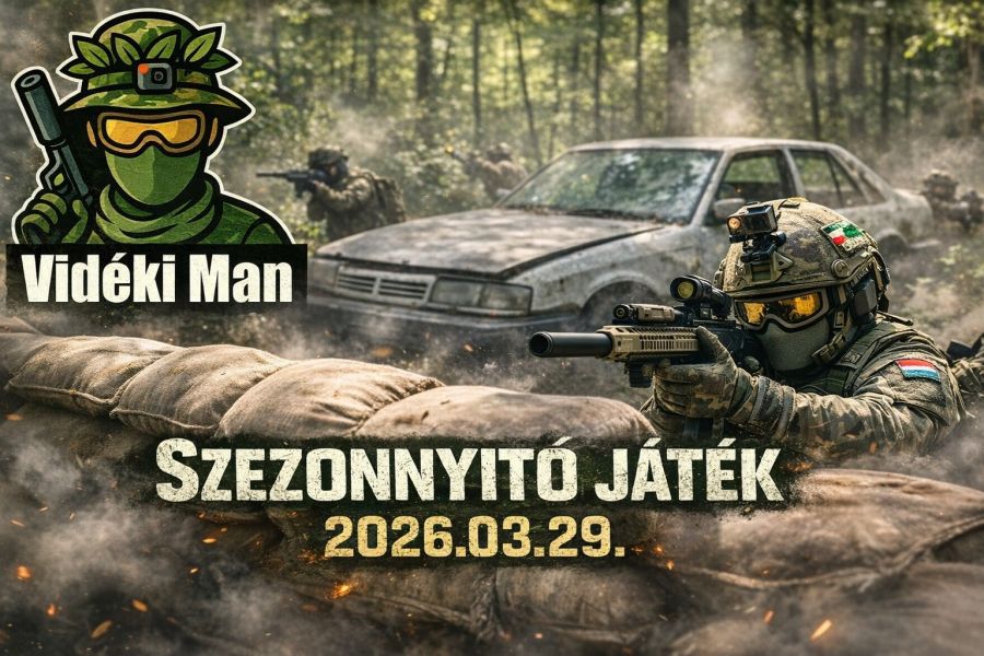 SZEZONNYITÓ JÁTÉK - Vidéki Man Airsoft Pálya