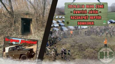 2026.01.18 Dead Zone - Évnyitó játék - Kecskemét reptér bunkerek