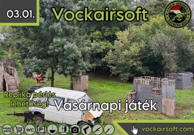 Szeszcsempészet 4 Vockairsoft feladatos játék